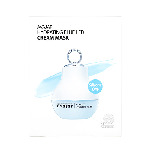 [품절] LED 크림 마스크 5매입
